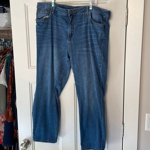 Kut from the Kloth Straight Leg Jeans Size 18 Good used condition.